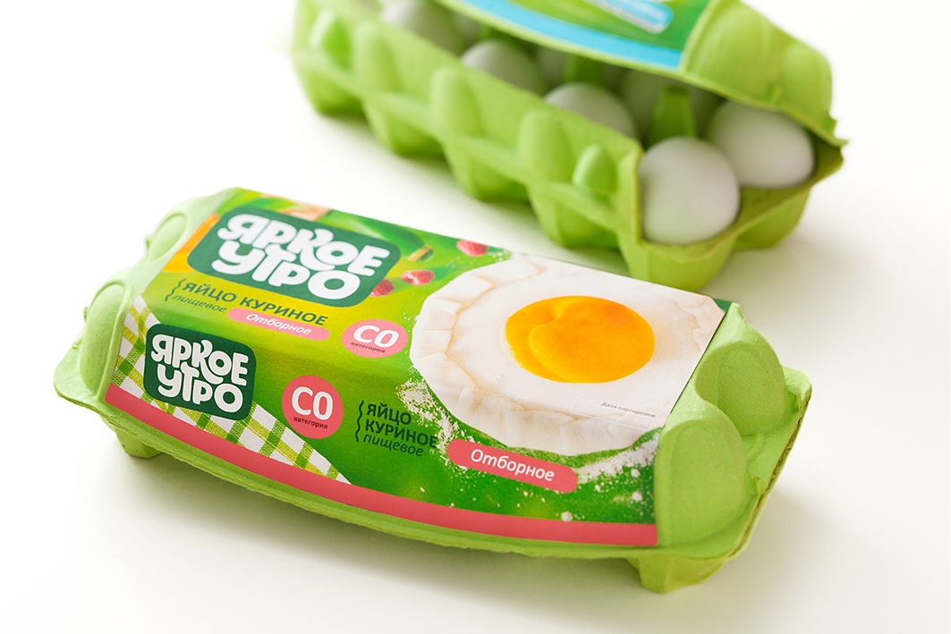 明亮的早餐-系列鸡蛋包装设计