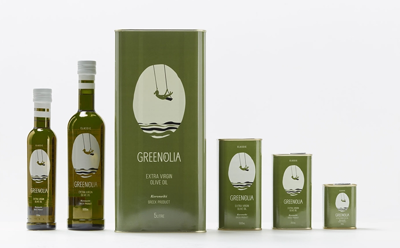 高端绿色橄榄油包装设计-唤起人们的记忆认知