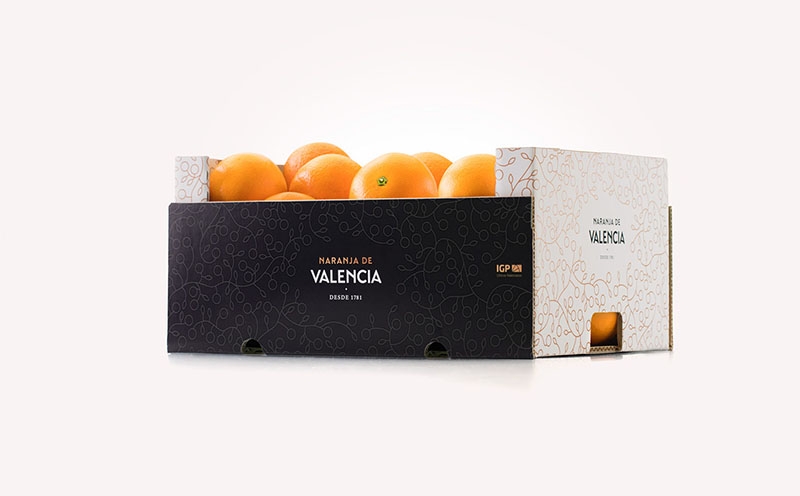 西班牙柑橘橙子创意包装设计
