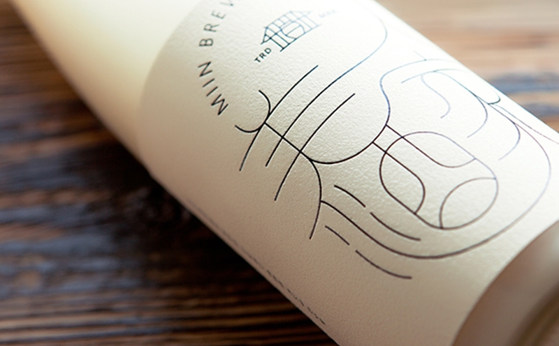 美丽的汉字图形——米酒包装设计
