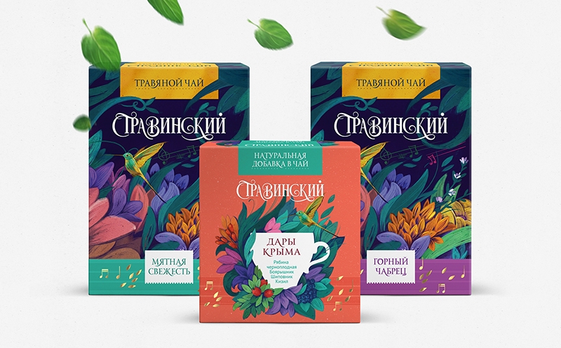 俄罗斯茶叶包装设计，改变茶叶市场的现状