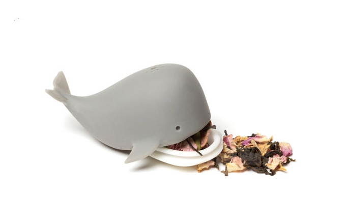 吃茶的小鲸鱼|创意设计滤茶器